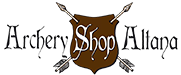 Archery Shop altana del motto rosso